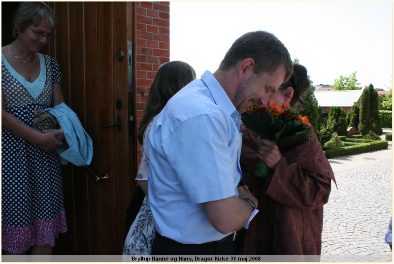 IMG_7177.JPG.  Bryllup Hanne og Hans, Dragr Kirke 31 maj 2008