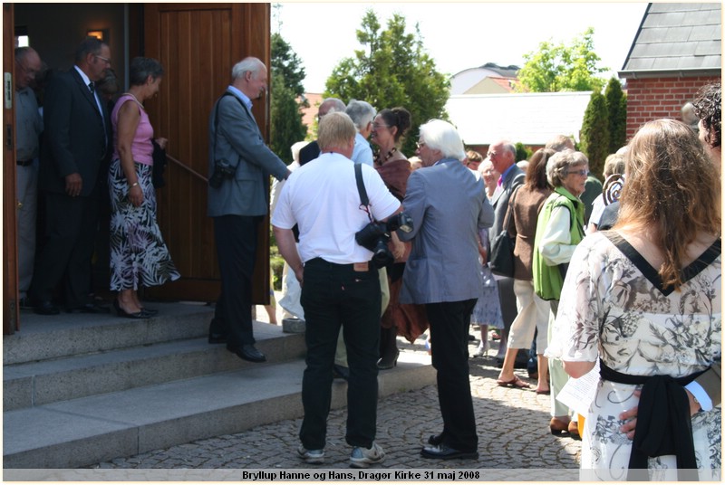 IMG_7186.JPG.  Bryllup Hanne og Hans, Dragr Kirke 31 maj 2008