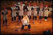 Click to enlarge. Percussion festival, Gyr, Hungary 2006