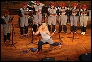 Click to enlarge. Percussion festival, Gyr, Hungary 2006