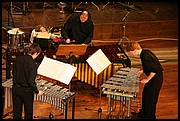 Click to enlarge. Percussion festival, Gyr, Hungary 2006