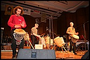 Click to enlarge. Percussion festival, Gyr, Hungary 2006